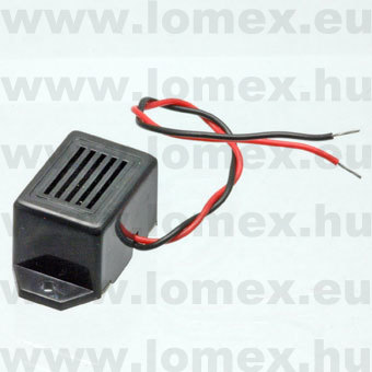 buzzer-mbs23012-fem-self-drive-magn-23x16x15mm-2wire-12vdc-15ma-300800hz-75db